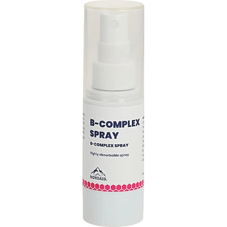 Nordaid B-Complex Vitamin Spray para reforzar la energía, el sistema inmunitario y el sistema nervioso 30ml