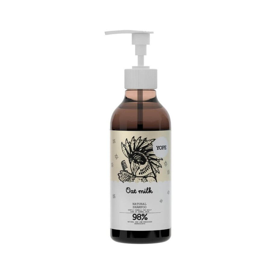 Buy Natural shampoo with oat milk, 300ml, Yope Natural shampoo with oat milk, 300ml, Yope