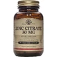 Solgar Zinc Citrate 30mg 100 Capsules