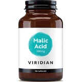 Viridian Ácido Málico 550mg Complemento Alimenticio Especial 90 cáps.
