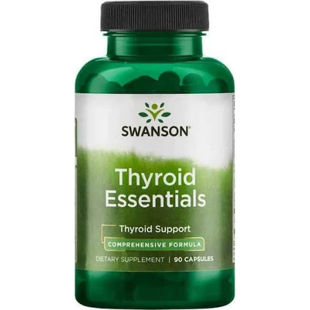 Swanson Thyroid Essentials Complemento Alimenticio Especial 90 cáps.
