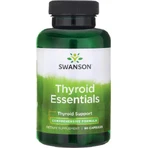 Swanson Thyroid Essentials Complemento Alimenticio Especial 90 cáps.