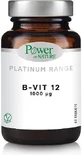 Power Of Nature Platinum Range B-Vit12 Vitamine voor de gezondheid van het zenuwstelsel 1000mg 60 tabletten