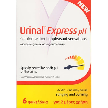 Walmark Urinaal Express Urinaal pH Speciaal Dieetsupplement 6 zakjes