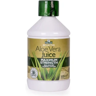 Optima Naturals Bio-Active Aloe Vera Juice Maximum Strength 500ml E-commerce site
