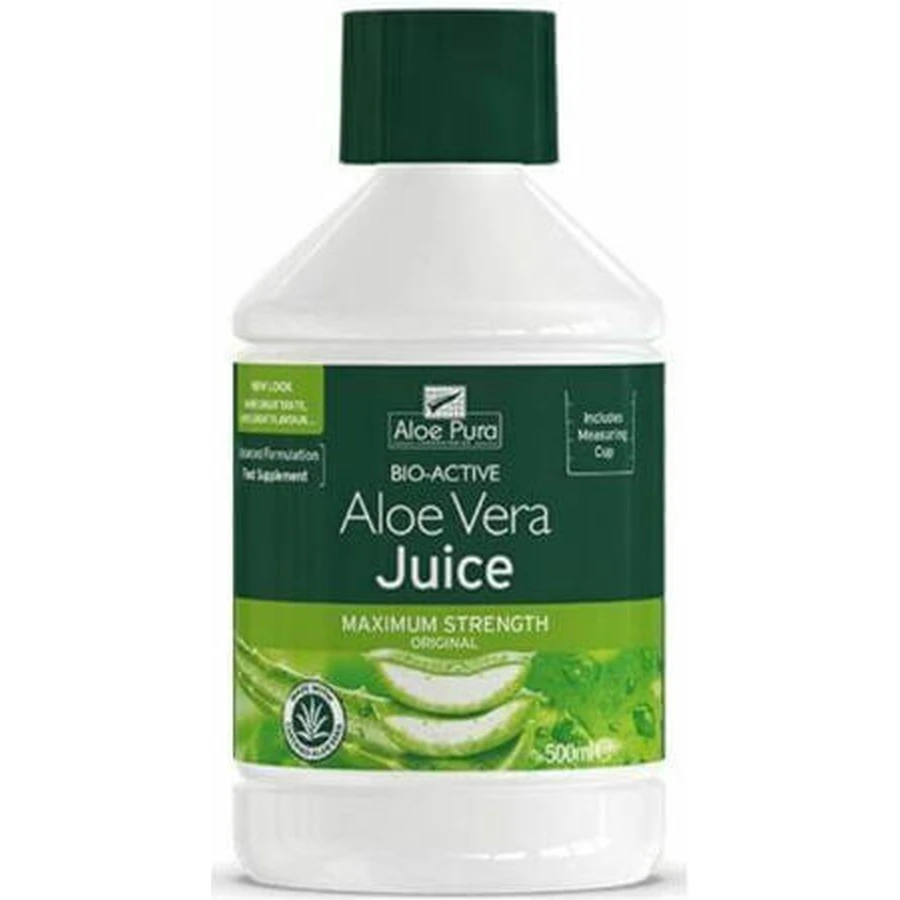 Optima Naturals Bio-Active Aloe Vera Juice Maximum Strength 500ml E-commerce site