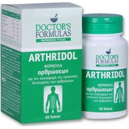 Doctor's Formulas Arthridol Suplemento para la Salud Articular y Ósea 60 comp.