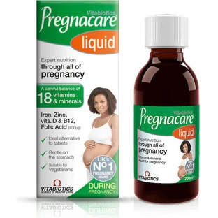 Vitabiotics Pregnacare Liquid Pregnancy Supplement 200ml