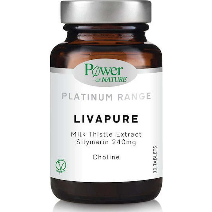 Power Of Nature Platinum Range LivaPure LivaPure Special Dietary Supplement 30 tabs