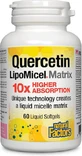 Natural Factors Quercetin LipoMicel Matrix 250mg 30 softgels Natural - Naturalny
