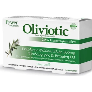 Power Of Nature Oliviotic 500mg 20 caps