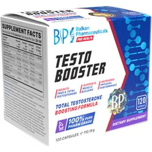 Balkan Pharmaceuticals Testo Booster Testosterone Booster Supplement 120 softgels