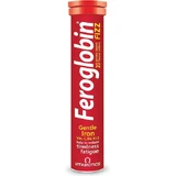 Vitabiotics Feroglobin Fizz Iron and vitamins 20 Effervescent tablets Orange
