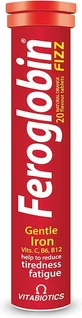 Vitabiotics Feroglobin Fizz Iron and vitamins 20 Effervescent tablets Orange