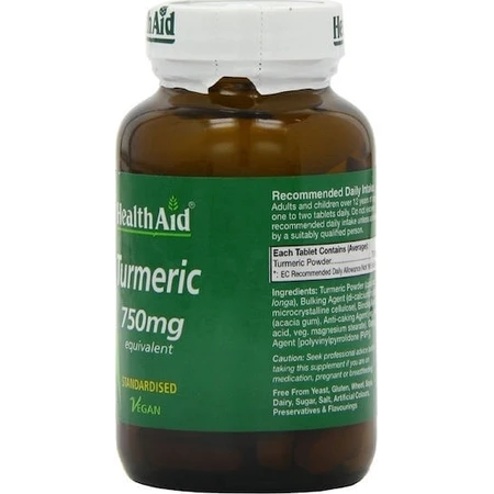 Health Aid Cúrcuma 60 x 1 comprimido