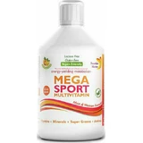 Swedish Nutra Mega Sport Multivitamin Multivitamin for Energy, Immune & Nervous System Strengthening Naranja 500ml