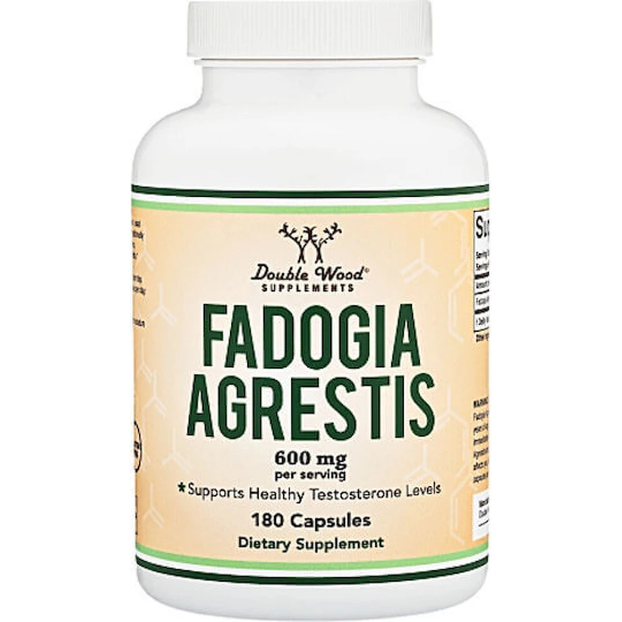 Double Wood Fadogia Agrestis 600mg Voedingssupplement Speciaal Speciaal 180 caps
