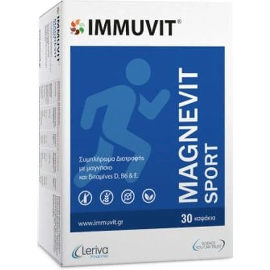 Leriva Pharma Magnevit Sport 30 Kapseln