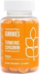 Nature's Plus Turmeric Curcumin with Ginger and Black Pepper 250mg 60 Peach jelly candies