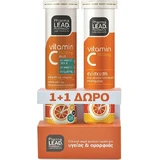Pharmalead Vitamin C Plus Vitamin & Vitamin C 1000mg für die Unterstützung des Immunsystems, Haut & Antioxidans Aktion Orange 2pcs