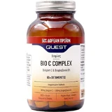 Quest Bio C Vitamina Compleja para el Apoyo Inmunológico, la Piel y la Acción Antioxidante 500mg 90 Comprimidos