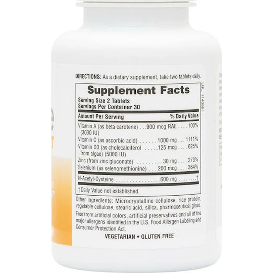 Nature's Plus Immuun Boost Immuunversterkend Supplement 60 tabs