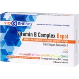 Viogenesis Vitamine B-complex Depot Vitamine voor energie, immuunsysteem en zenuwstelsel 30 tabletten