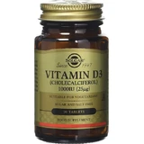Solgar Vitamine D3 voor immuunondersteuning en ei-gezondheid 1000iu 90 tabletten