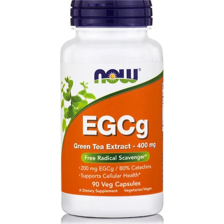 Now Foods EGCg Extracto de Té Verde 90 cápsulas vegetales