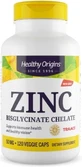 Healthy Origins Zink Bisglycinat Zink Chelat 50mg 120 Kapseln