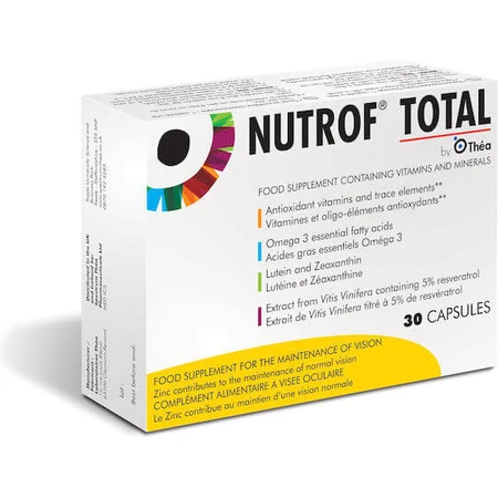 Thea Pharma Hellas Hellas Nutrof Total Nahrungsergänzung Spezial 30 Kapseln