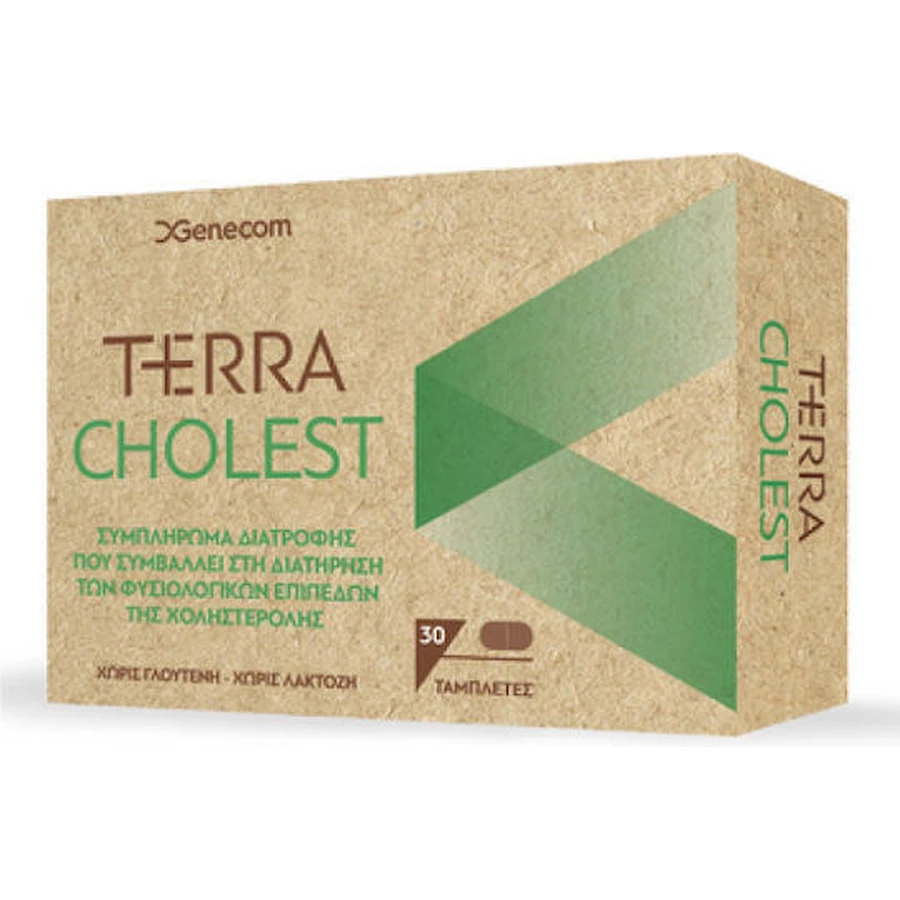 Genecom Terra Cholest Supliment Alimentar Special 30 file