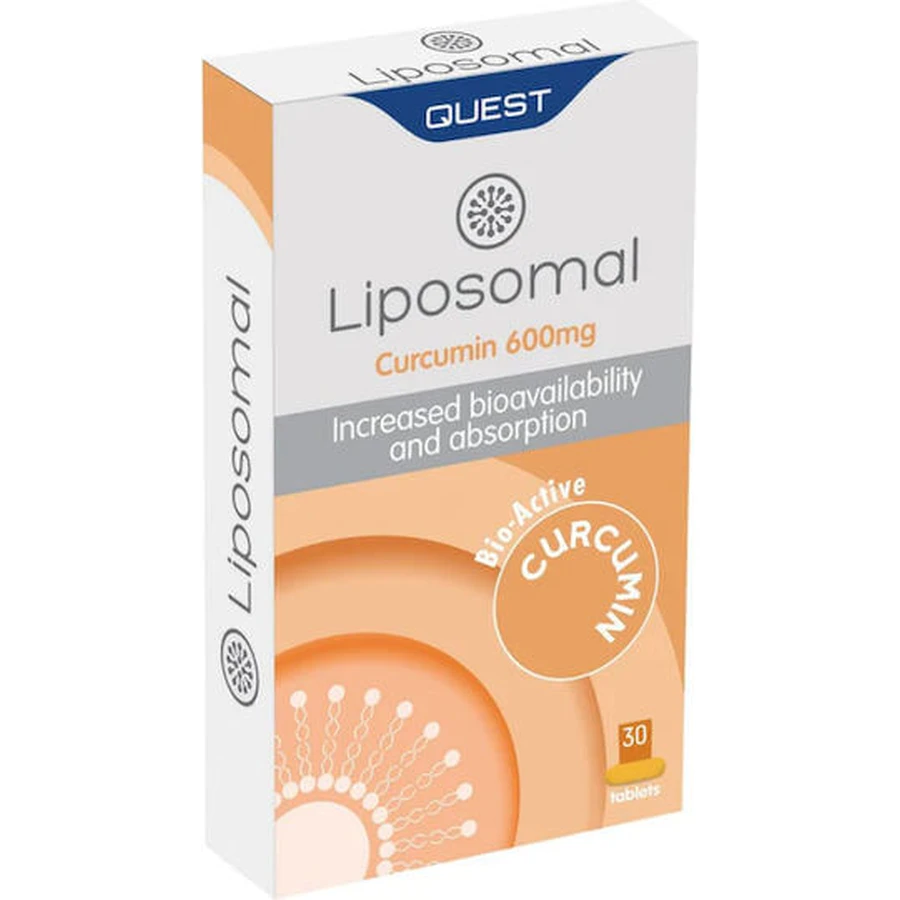 Quest Liposomal Curcumin 600mg 30 dossiers