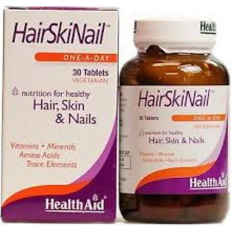 Health Aid Hair, Skin, Nail Formula Supplément alimentaire spécial 30 tabs