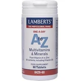 Lamberts A to Z Multivitamins Multivitamin for Energy, Immune System Strengthening & Egg Health Multivitamins and Minerals 60 Tablets