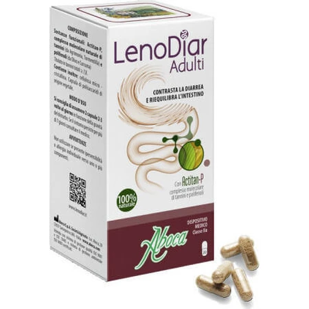 Aboca LenoDiar Adult Special Nahrungsergänzungsmittel 20 Kapseln