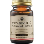 Solgar Vitamin B12 Vitamin für die Gesundheit des Nervensystems 1000mcg 100 sublinguale Tabletten