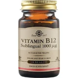 Solgar Vitamin B12 Vitamin für die Gesundheit des Nervensystems 1000mcg 100 sublinguale Tabletten