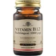 Solgar Vitamin B12 Vitamin für die Gesundheit des Nervensystems 1000mcg 100 sublinguale Tabletten