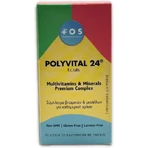 FOS Polyvital 24 Multivitamin for Energy & Immune System Support 30 Tablets
