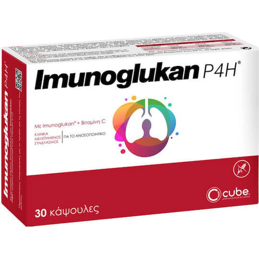 Cube Imunoglukan P4H Immune Boosting Supplement 30 caps