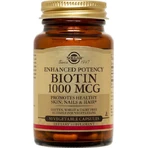 Solgar Enchanced Potency Biotine Vitamine voor Haar, Huid & Nagels 1000mcg 50 plantaardige capsules