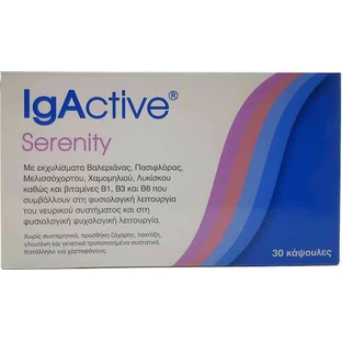 IgActive Serenity Slaapsupplement 30 capsules