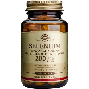 Solgar Selen 200mg 100 Tabletten