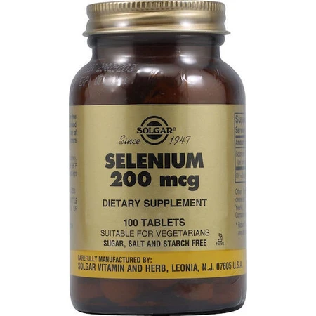 Solgar Selen 200mg 100 Tabletten