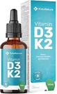 FutuNatura Vitamin D3 + K2 Vitamin for Immune System Strengthening &amp; Egg Health 50ml