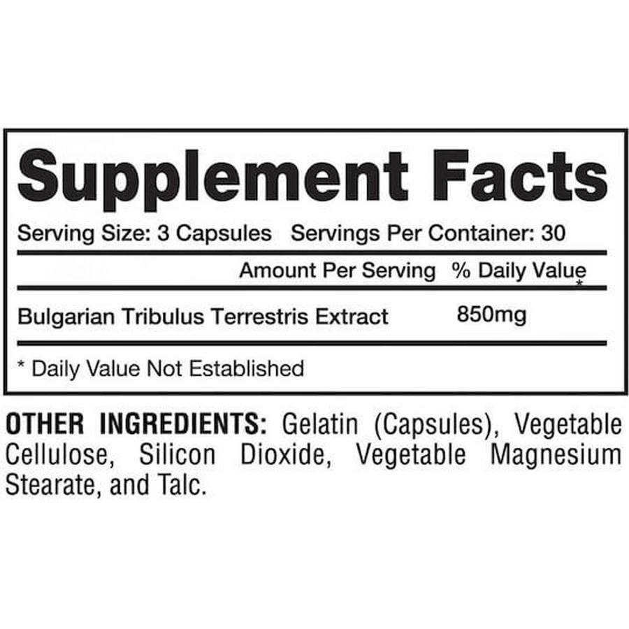 Gaspari Tribulus Libido & Testosterone Boosting Supplement 90 caps