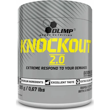 Olimp Sport Nutrition Knock Out 2.0 Supplément de perte de poids 305gr Cola Blast - Cola Blast