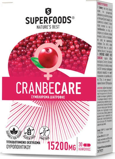 Superfoods CranbeCare 30 caps