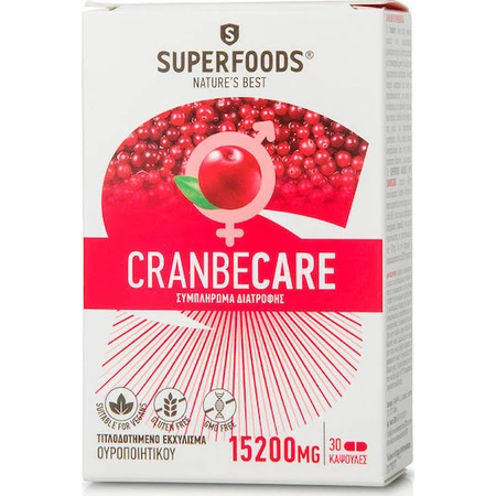 Superfoods CranbeCare 30 caps